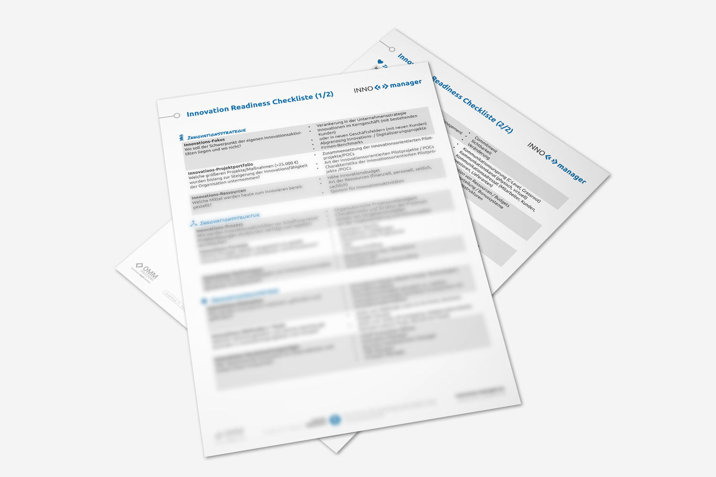 Checklist: INNOreadiness (Din A4)