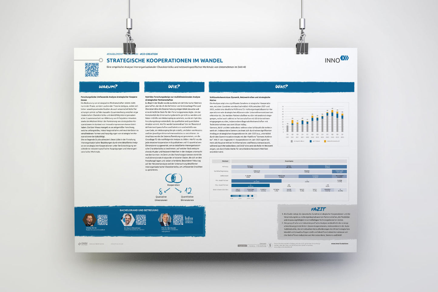 Studyposter: Strategische Kooperationen im Wandel