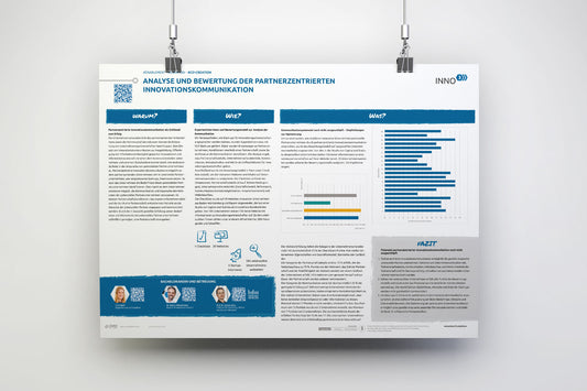 Studyposter: Analyse und Bewertung der partnerzentrierten Innovationskommunikation